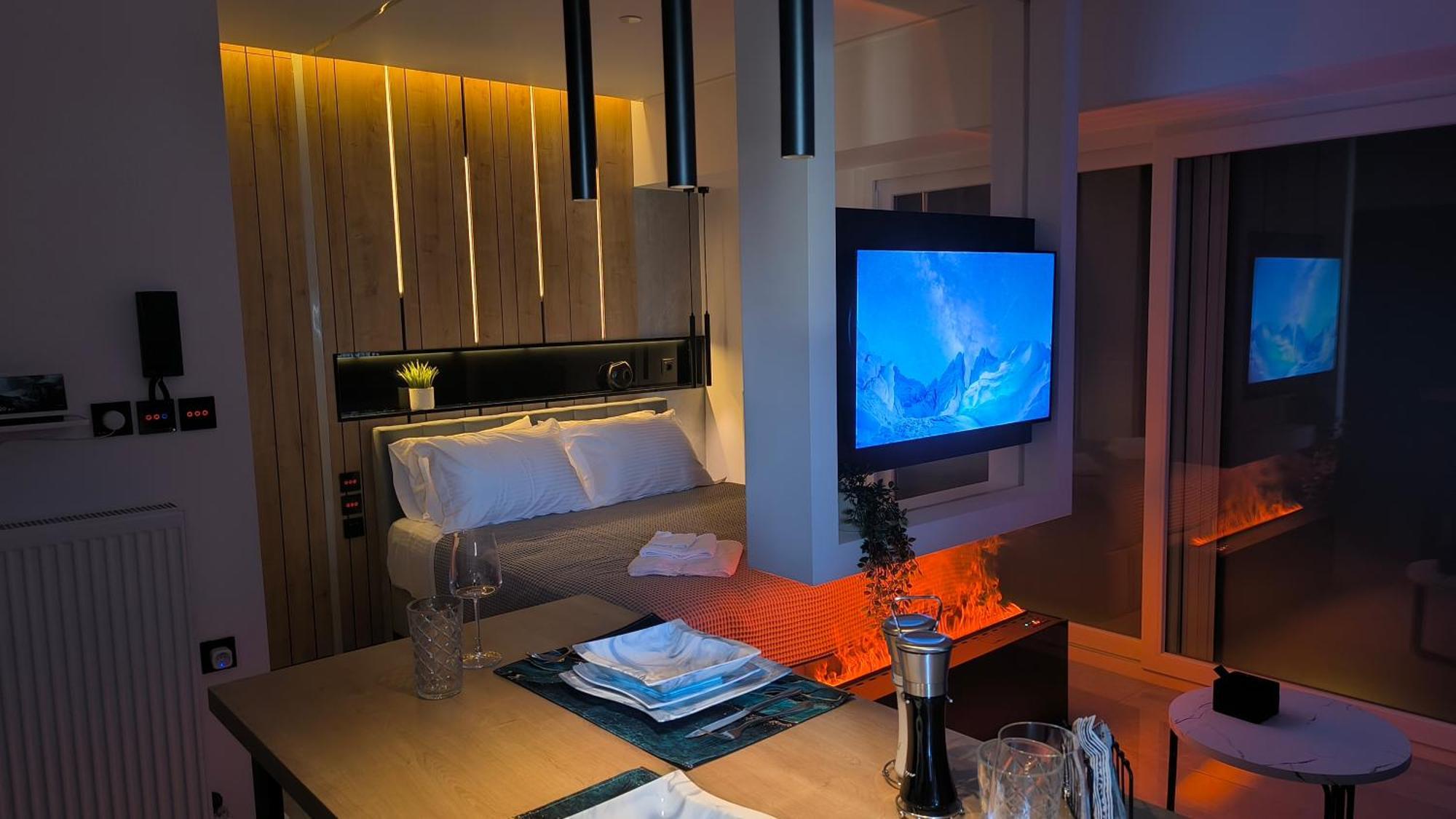 Larisa Absolute Suites, Sky View Smart Home エクステリア 写真