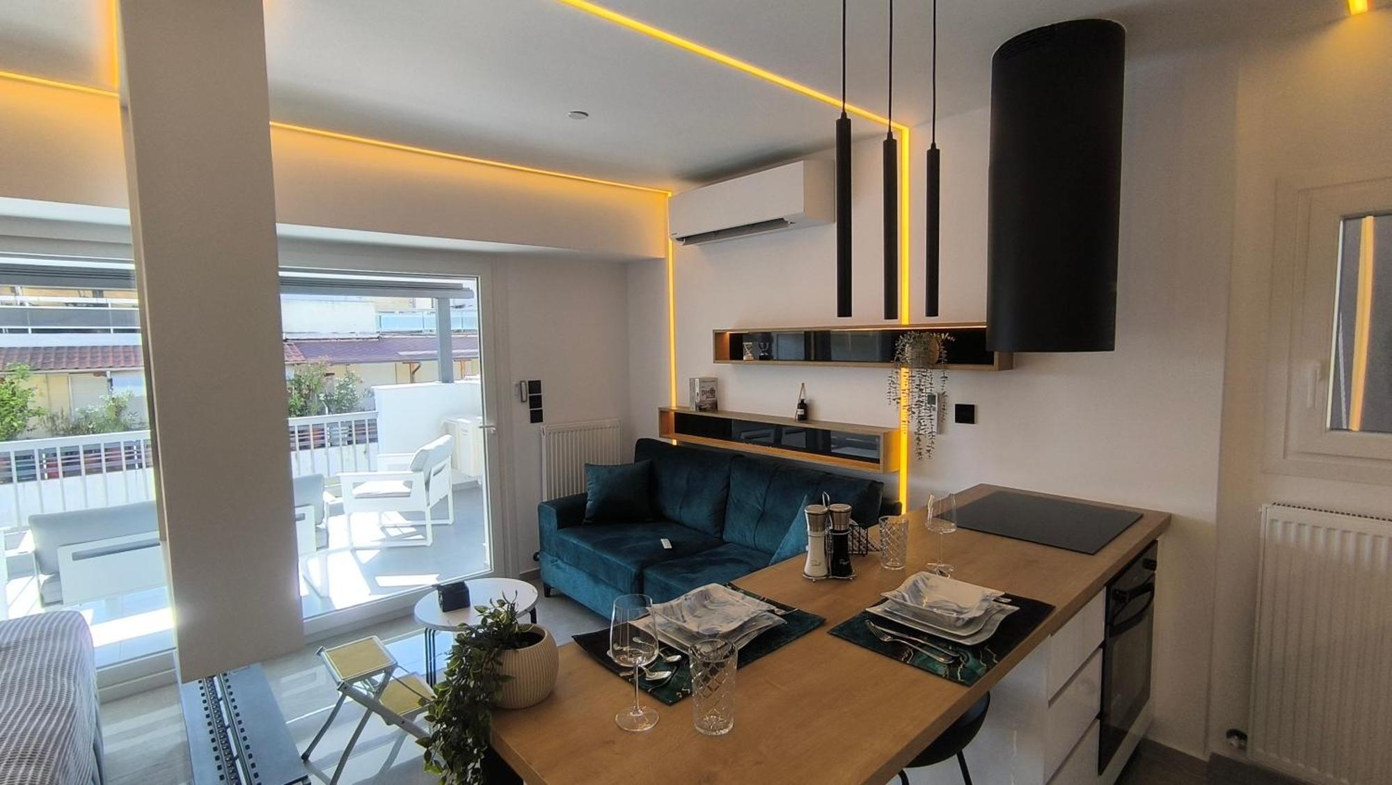 Larisa Absolute Suites, Sky View Smart Home エクステリア 写真
