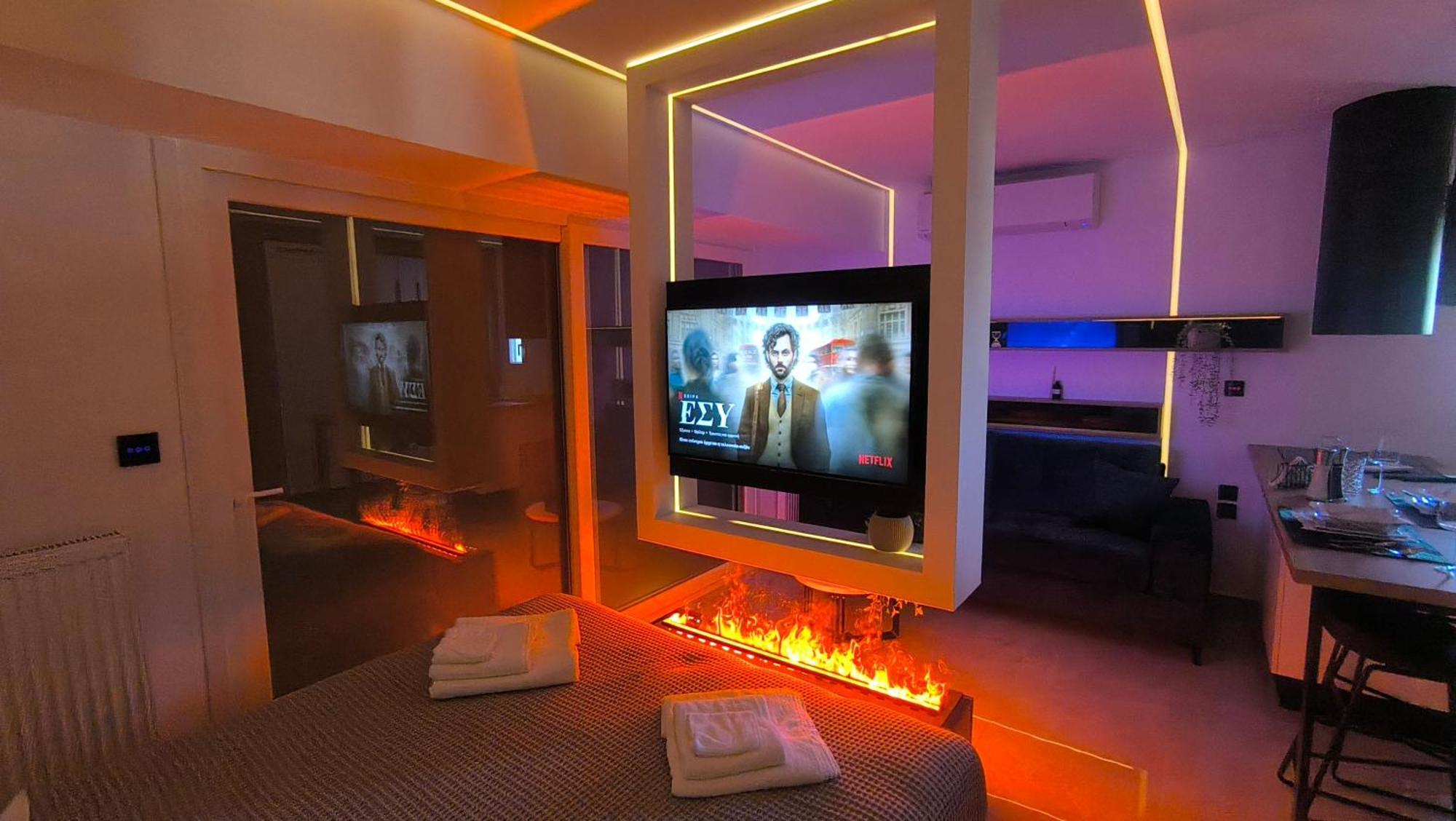 Larisa Absolute Suites, Sky View Smart Home エクステリア 写真