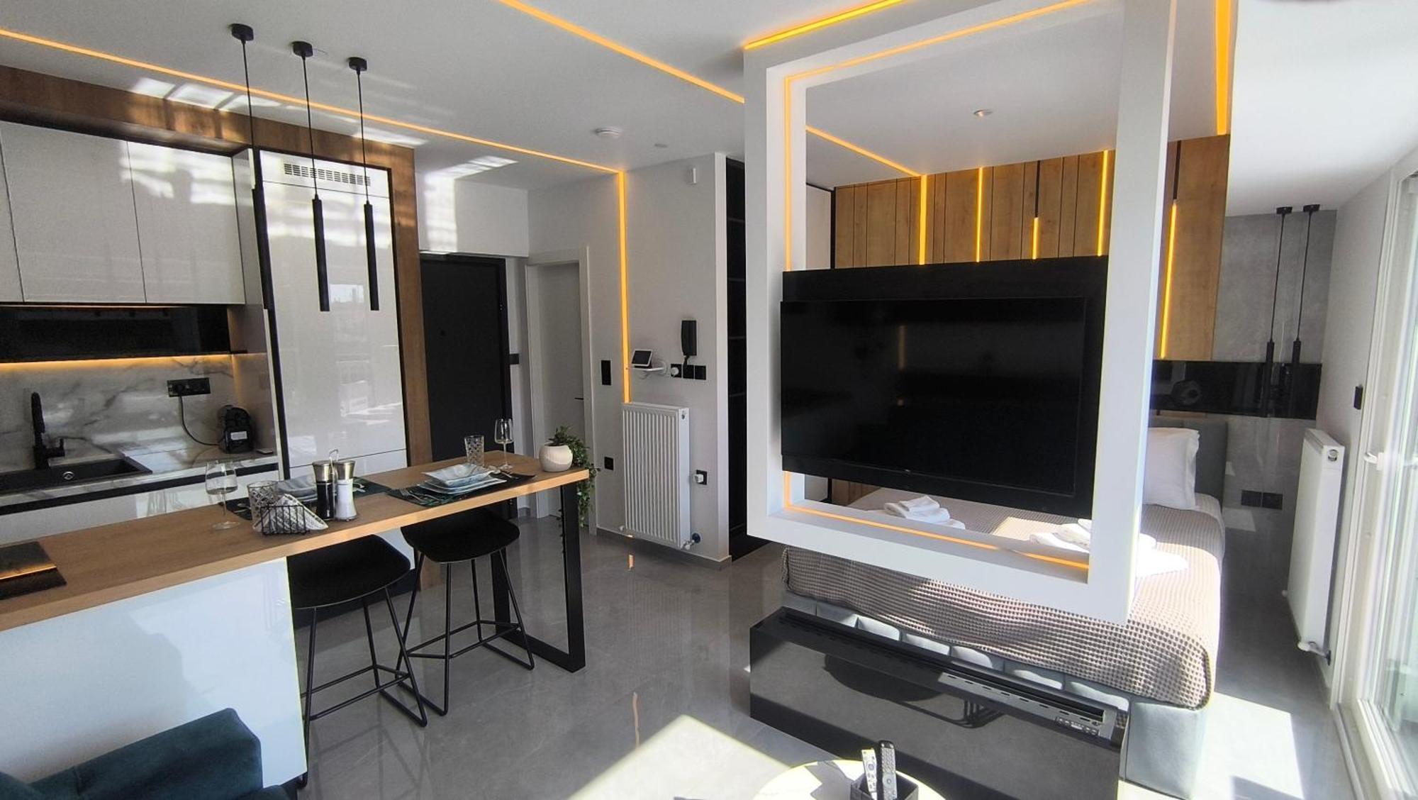Larisa Absolute Suites, Sky View Smart Home エクステリア 写真