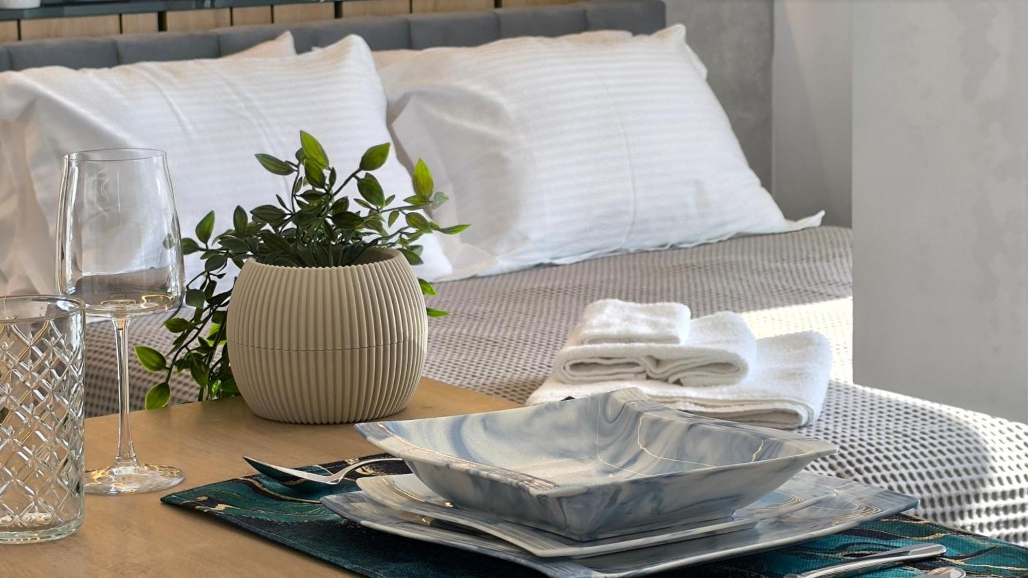 Larisa Absolute Suites, Sky View Smart Home エクステリア 写真