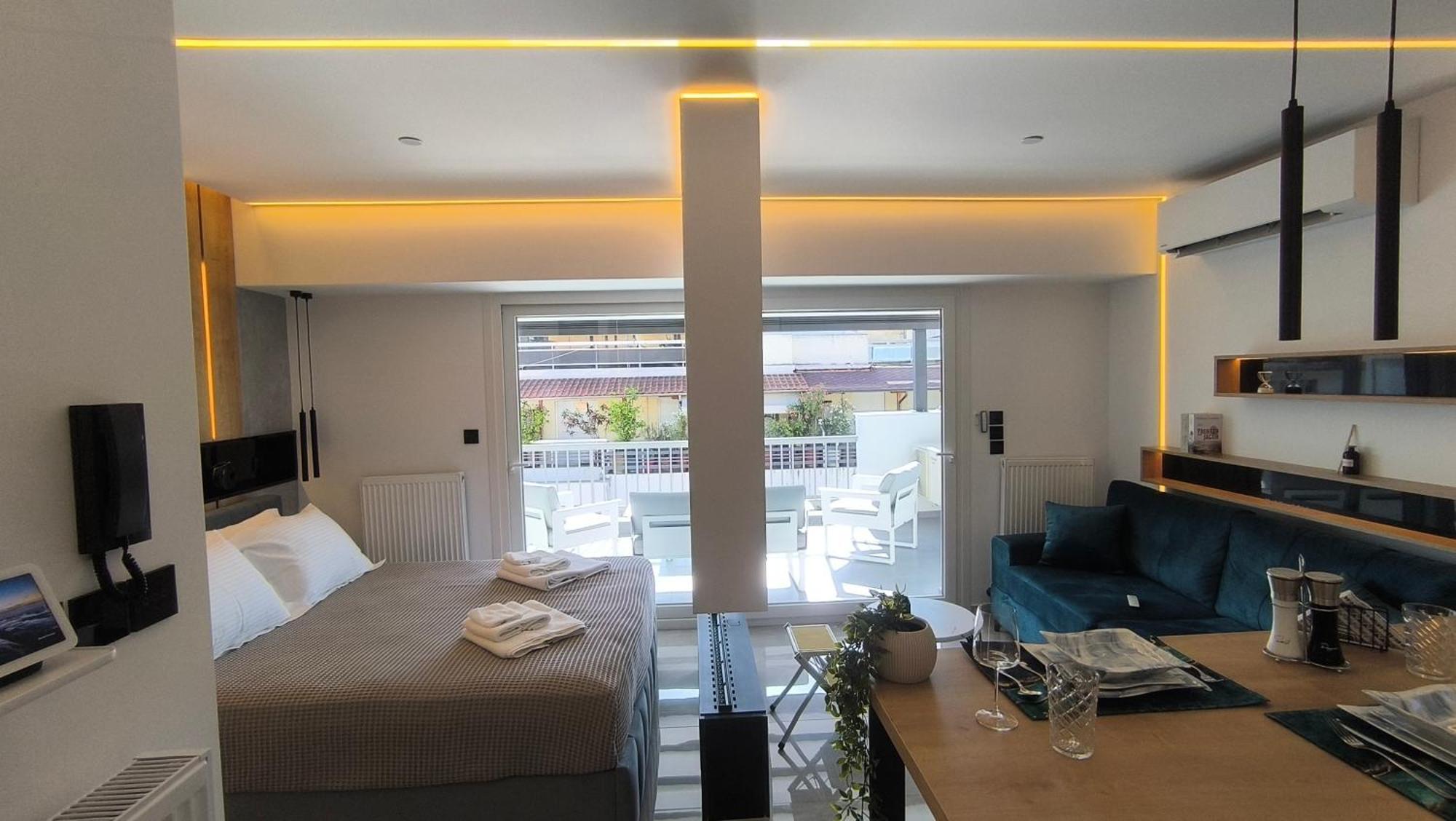 Larisa Absolute Suites, Sky View Smart Home エクステリア 写真