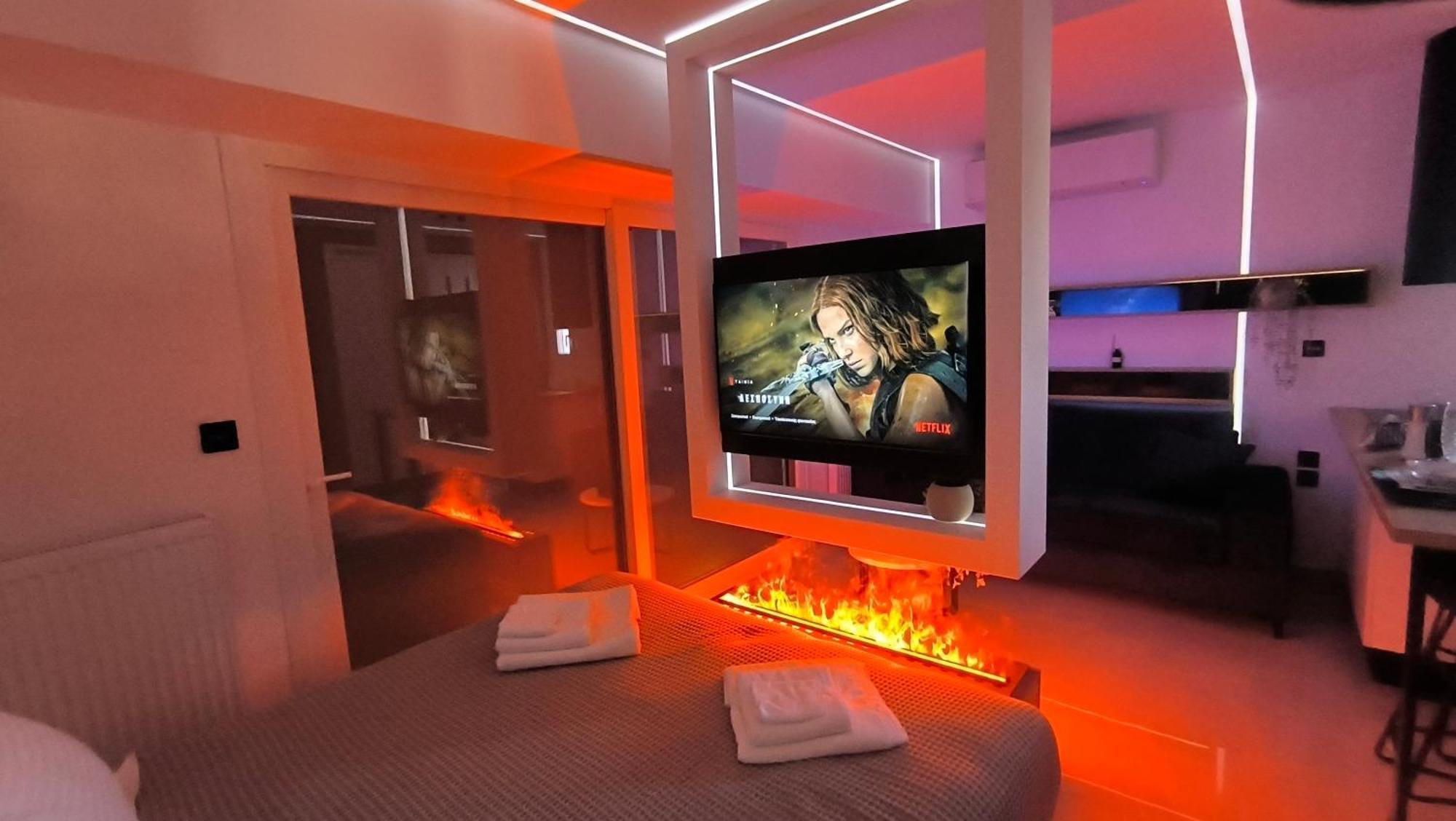 Larisa Absolute Suites, Sky View Smart Home エクステリア 写真