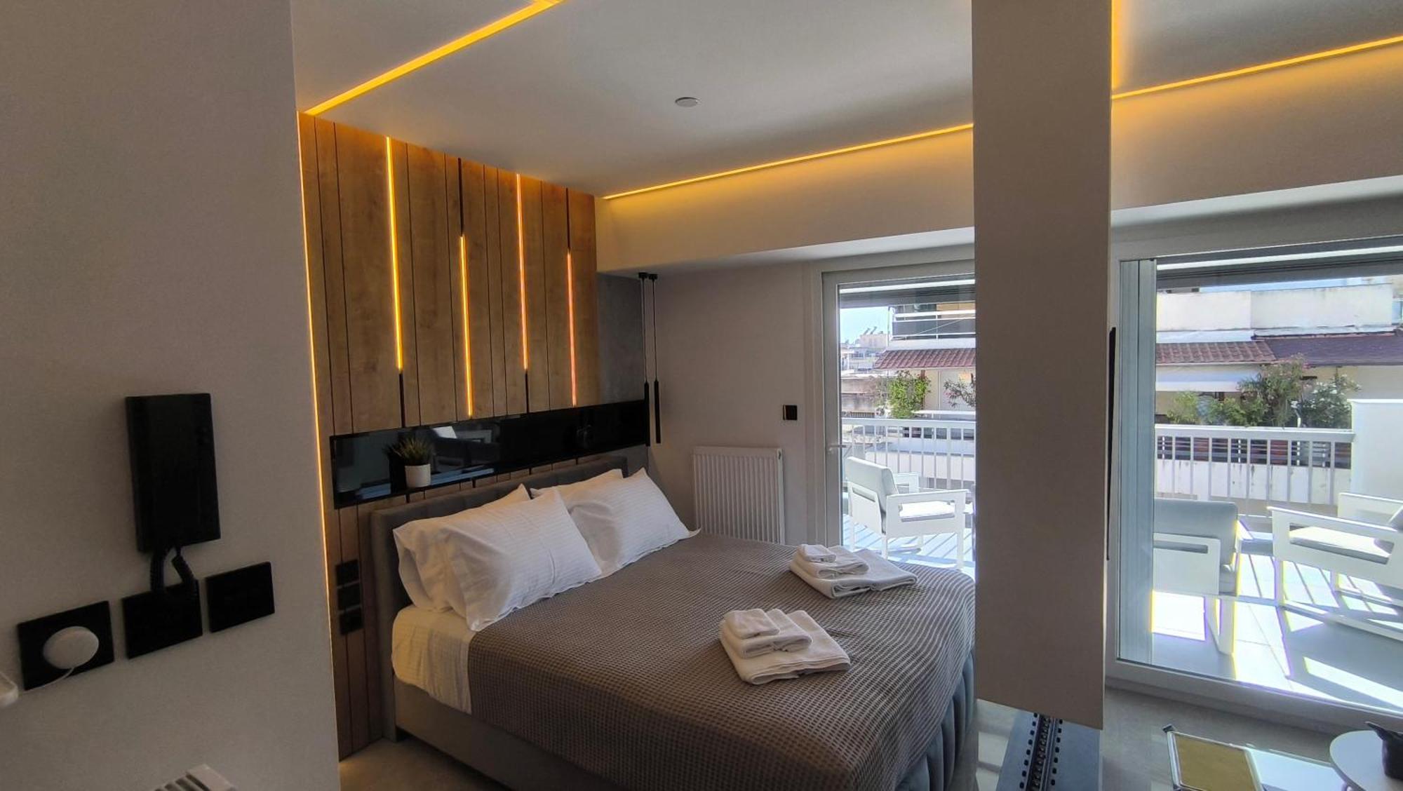 Larisa Absolute Suites, Sky View Smart Home エクステリア 写真